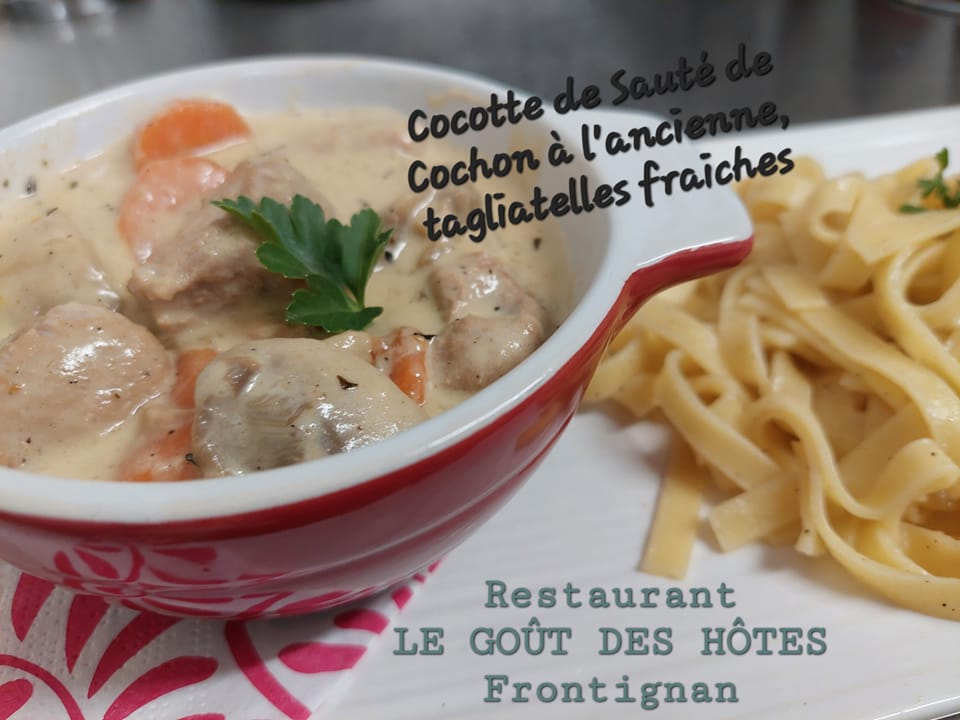 Le Menu des Hôtes 29€